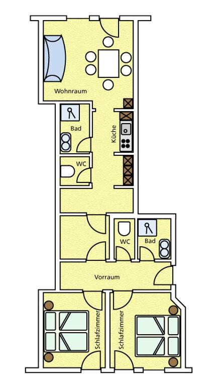 Oberkrimml Landhaus Rosengartl Krimml 아파트 객실 사진