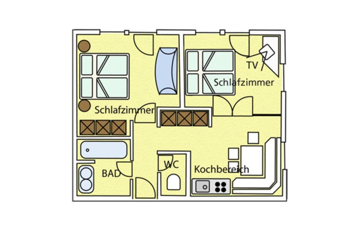 Oberkrimml Landhaus Rosengartl Krimml 아파트 객실 사진